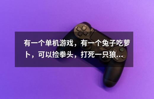 有一个单机游戏，有一个兔子吃萝卜，可以捡拳头，打死一只狼，萝卜吃完就通关了，这个游戏叫哈名字-第1张-游戏信息-龙启网