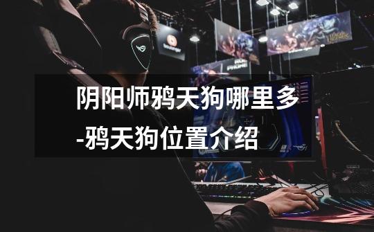 阴阳师鸦天狗哪里多-鸦天狗位置介绍-第1张-游戏信息-龙启网