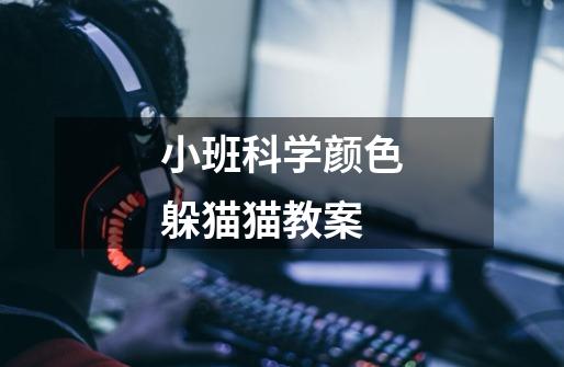 小班科学颜色躲猫猫教案-第1张-游戏信息-龙启网