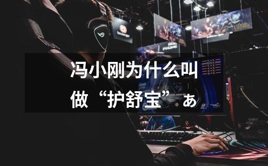 冯小刚为什么叫做“护舒宝”ぁ-第1张-游戏信息-龙启网
