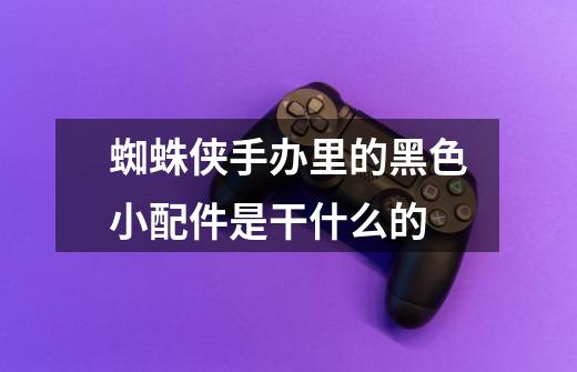 蜘蛛侠手办里的黑色小配件是干什么的-第1张-游戏信息-龙启网