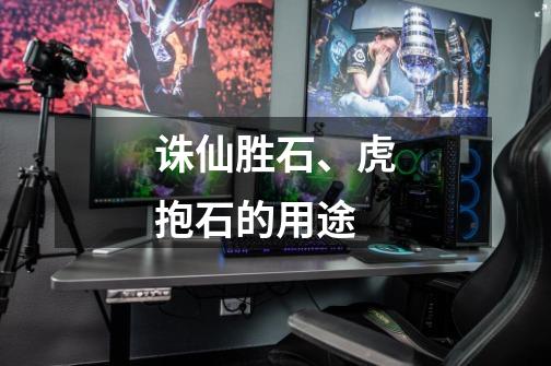 诛仙胜石、虎抱石的用途-第1张-游戏信息-龙启网
