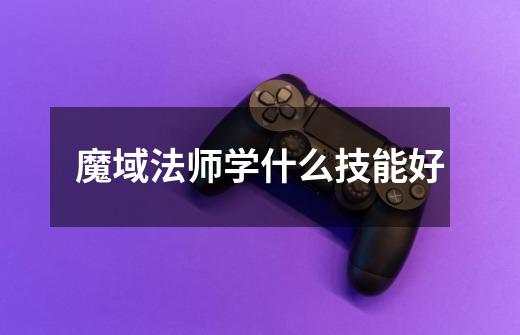 魔域法师学什么技能好-第1张-游戏信息-龙启网