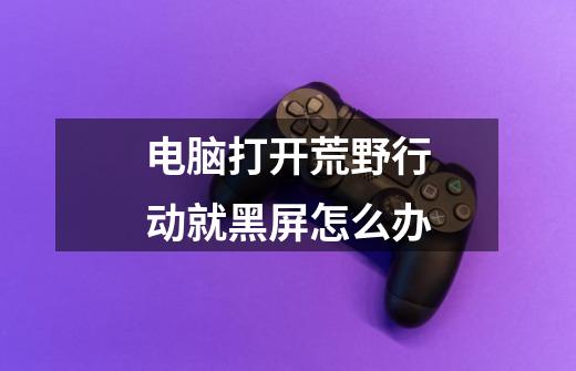 电脑打开荒野行动就黑屏怎么办-第1张-游戏信息-龙启网