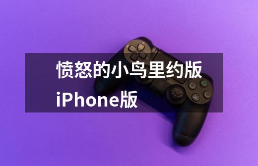 愤怒的小鸟里约版iPhone版-第1张-游戏信息-龙启网
