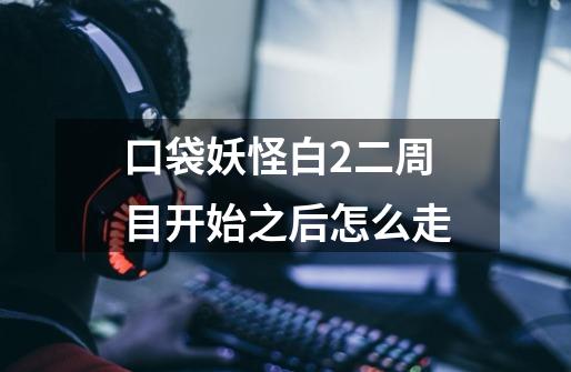 口袋妖怪白2二周目开始之后怎么走-第1张-游戏信息-龙启网