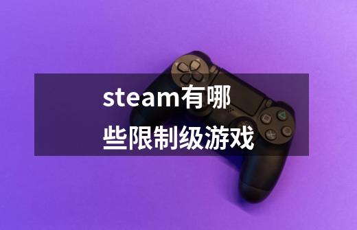 steam有哪些限制级游戏-第1张-游戏信息-龙启网