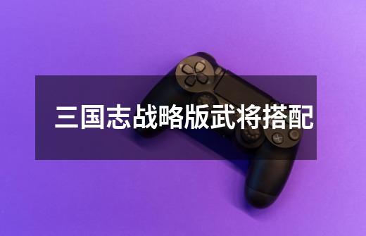 三国志战略版武将搭配-第1张-游戏信息-龙启网