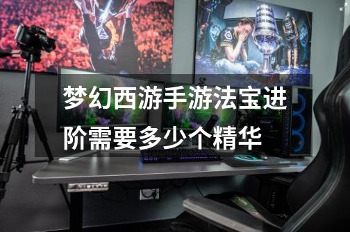 梦幻西游手游法宝进阶需要多少个精华-第1张-游戏信息-龙启网