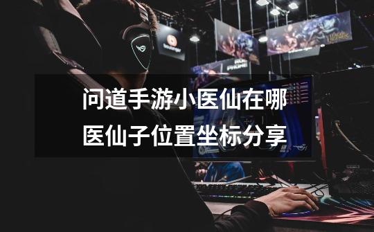 问道手游小医仙在哪 医仙子位置坐标分享-第1张-游戏信息-龙启网