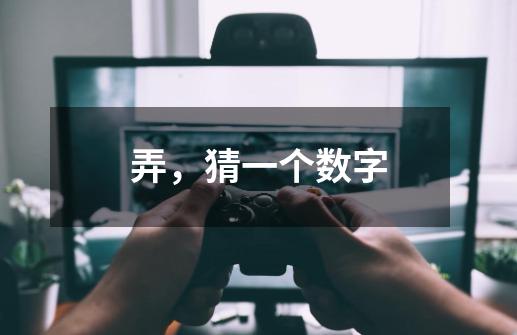 弄,猜一个数字-第1张-游戏信息-龙启网