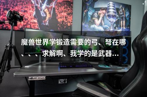 魔兽世界学锻造需要的弓、弩在哪、、、求解啊、我学的是武器专精么、可根本找不到-第1张-游戏信息-龙启网