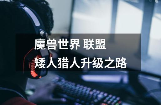 魔兽世界 联盟 矮人猎人升级之路-第1张-游戏信息-龙启网
