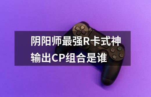 阴阳师最强R卡式神输出CP组合是谁-第1张-游戏信息-龙启网