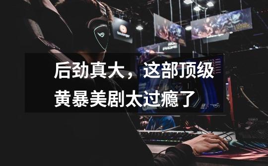 后劲真大,这部顶级黄暴美剧太过瘾了-第1张-游戏信息-龙启网