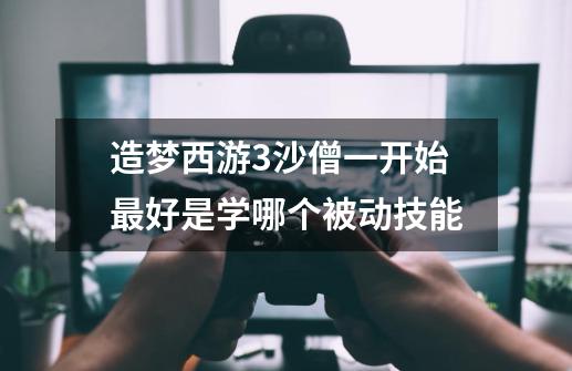 造梦西游3沙僧一开始最好是学哪个被动技能-第1张-游戏信息-龙启网