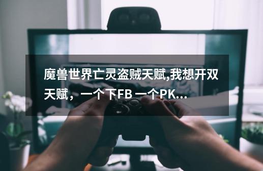 魔兽世界亡灵盗贼天赋,我想开双天赋,一个下FB 一个PK 选择哪两种天赋-第1张-游戏信息-龙启网