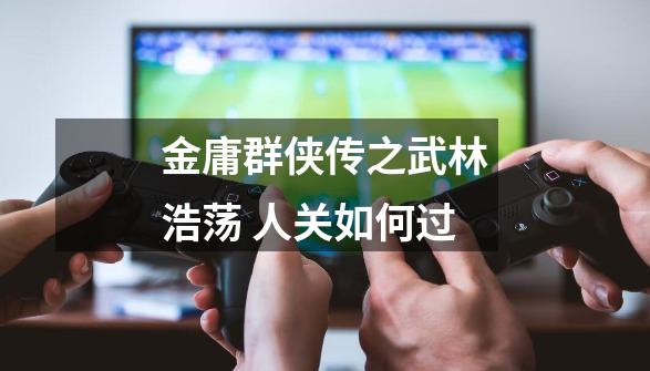 金庸群侠传之武林浩荡 人关如何过-第1张-游戏信息-龙启网