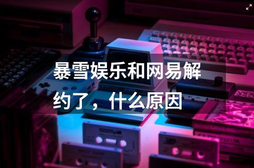 暴雪娱乐和网易解约了,什么原因-第1张-游戏信息-龙启网
