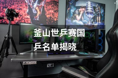 釜山世乒赛国乒名单揭晓-第1张-游戏信息-龙启网