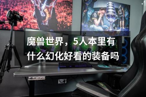 魔兽世界，5人本里有什么幻化好看的装备吗-第1张-游戏信息-龙启网