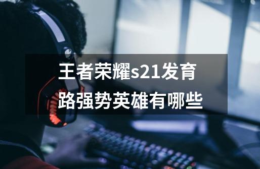 王者荣耀s21发育路强势英雄有哪些-第1张-游戏信息-龙启网