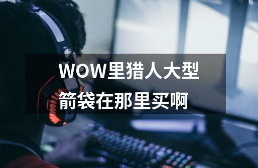 WOW里猎人大型箭袋在那里买啊-第1张-游戏信息-龙启网