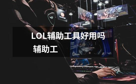 LOL辅助工具好用吗 辅助工-第1张-游戏信息-龙启网