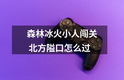 森林冰火小人闯关 北方隘口怎么过-第1张-游戏信息-龙启网