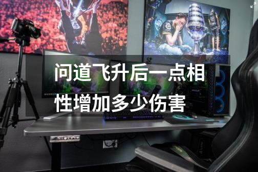 问道飞升后一点相性增加多少伤害-第1张-游戏信息-龙启网