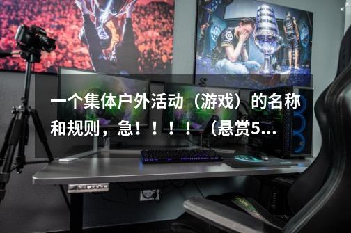 一个集体户外活动（游戏）的名称和规则，急！！！！（悬赏50分）-第1张-游戏信息-龙启网