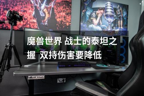 魔兽世界 战士的泰坦之握  双持伤害要降低-第1张-游戏信息-龙启网