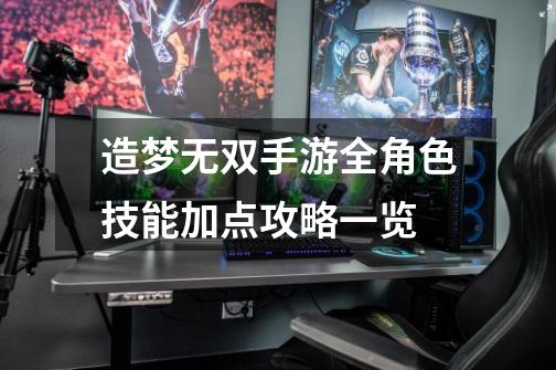造梦无双手游全角色技能加点攻略一览-第1张-游戏信息-龙启网