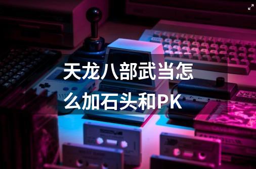 天龙八部武当怎么加石头和PK-第1张-游戏信息-龙启网