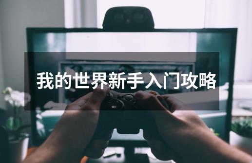 我的世界新手入门攻略-第1张-游戏信息-龙启网