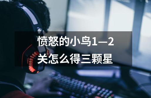 愤怒的小鸟1—2关怎么得三颗星-第1张-游戏信息-龙启网