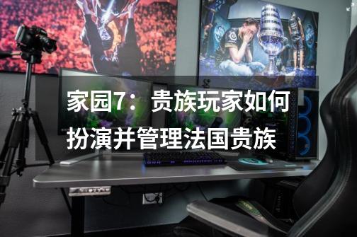 家园7:贵族玩家如何扮演并管理法国贵族-第1张-游戏信息-龙启网