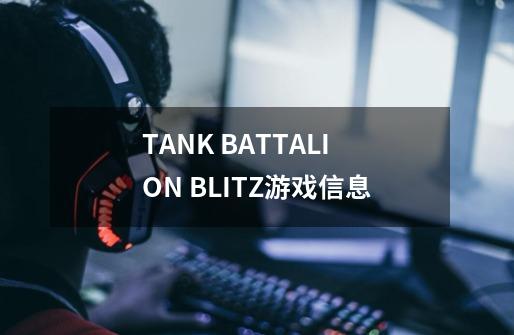 TANK BATTALION BLITZ游戏信息-第1张-游戏信息-龙启网