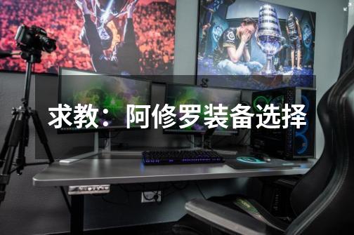 求教：阿修罗装备选择-第1张-游戏信息-龙启网