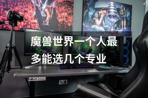 魔兽世界一个人最多能选几个专业-第1张-游戏信息-龙启网