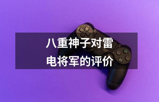 八重神子对雷电将军的评价-第1张-游戏信息-龙启网