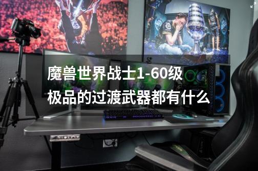 魔兽世界战士1-60级极品的过渡武器都有什么-第1张-游戏信息-龙启网