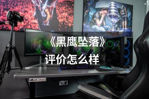 《黑鹰坠落》评价怎么样-第1张-游戏信息-龙启网