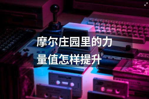 摩尔庄园里的力量值怎样提升-第1张-游戏信息-龙启网