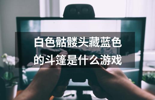 白色骷髅头藏蓝色的斗篷是什么游戏-第1张-游戏信息-龙启网