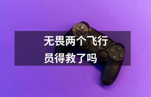 无畏两个飞行员得救了吗-第1张-游戏信息-龙启网