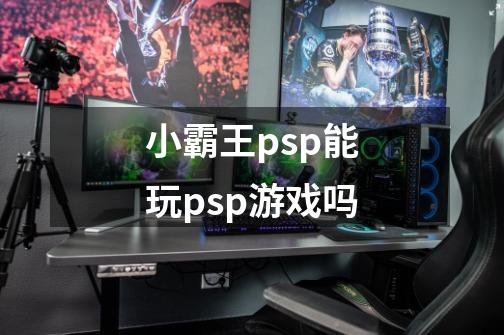小霸王psp能玩psp游戏吗-第1张-游戏信息-龙启网