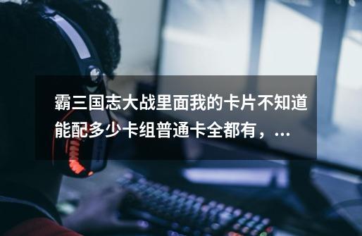 霸三国志大战里面我的卡片不知道能配多少卡组普通卡全都有,SR有徐庶、孙策、孙坚、诸葛亮、关羽、貂蝉-第1张-游戏信息-龙启网