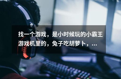 找一个游戏，是小时候玩的小霸王游戏机里的，兔子吃胡萝卜，吃到糖果以后弹出去可以打死大灰狼，上下楼的-第1张-游戏信息-龙启网