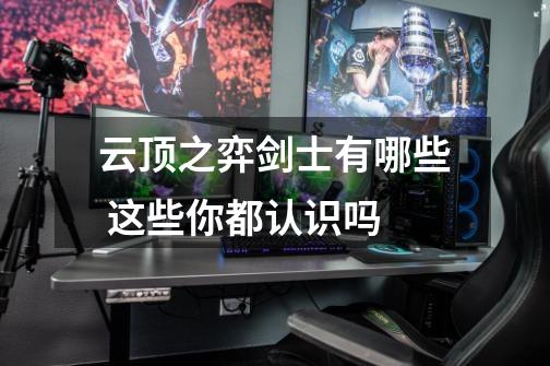 云顶之弈剑士有哪些 这些你都认识吗-第1张-游戏信息-龙启网